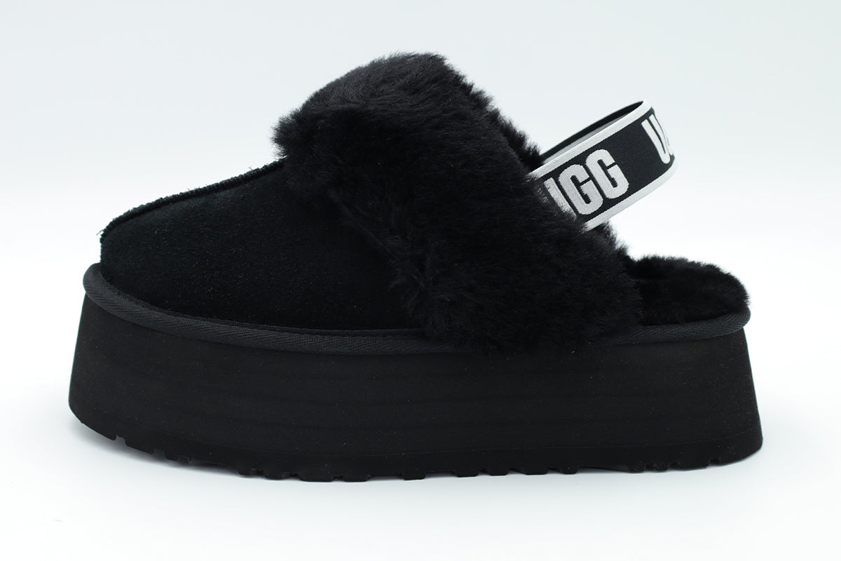 Funkette Γυναικείες Παντόφλες Μαύρες