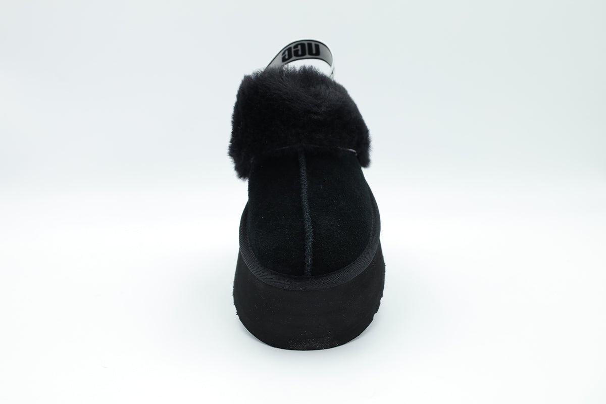 Funkette Γυναικείες Παντόφλες Μαύρες