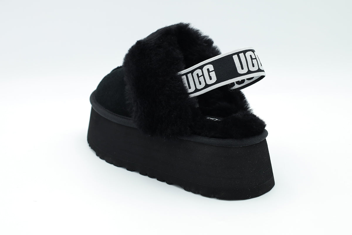 Funkette Γυναικείες Παντόφλες Μαύρες