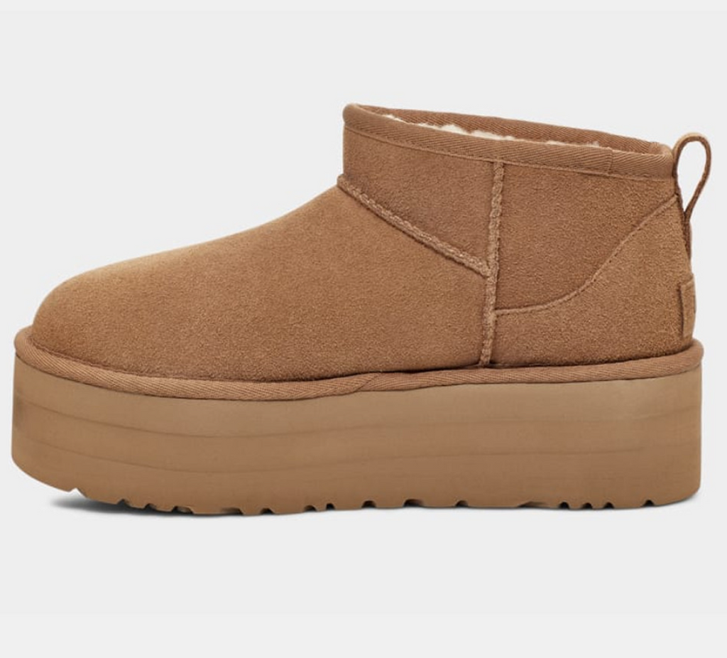 Classic Ultra Mini Platform Γυναικεία Μποτάκια Ταμπά